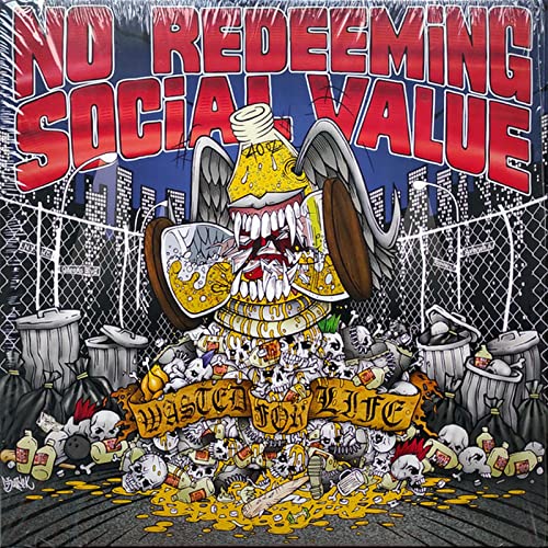 No Redeeming Social Value - Wasted for Life<Picture Vinyl> - Import LP Record