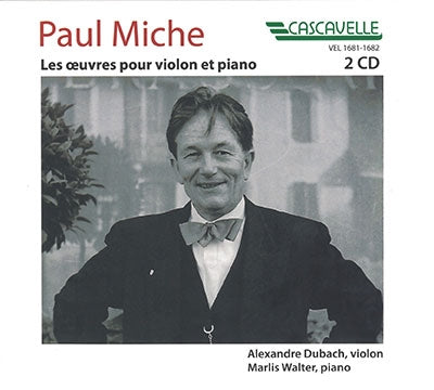 Miche, Paul (1886-1960) - Works For Violin & Piano: Dubach(Vn)Marlis Walter(P) - Import Mini LP 2 CD