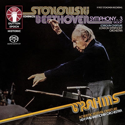 Beethoven (1770-1827) - Sym, 3, Coriolan: Stokowski / Lso +brahms: Academic Fest Overture: Npo - Import SACD Hybrid