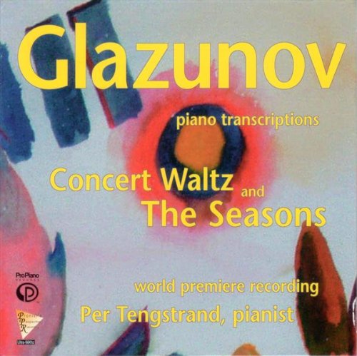Glazunov (1865-1936) - the Seasons, Concert Waltz.1: Tengstrand - Import CD