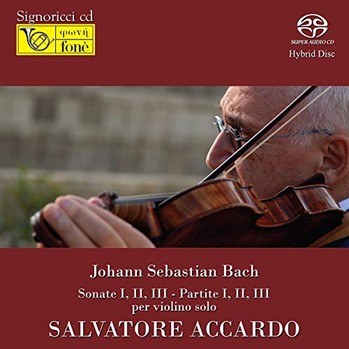 Bach (1685-1750) - Sonatas & Partitas for Solo Violin : Accardo (2007)(2SACD) - Import 2 SACD Hybrid