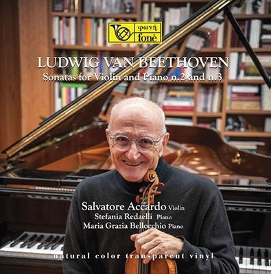 Salvatore Accardo,Stefania Radaelli ,Maria Grazia Bellocchio ;Beethoven (1770-1827) - Violin Sonata, 2, 3, : Accardo(Vn)Radaelli Bellocchio(P) - Import LP Record