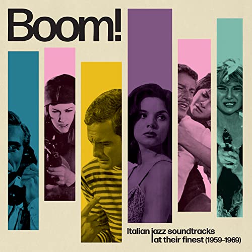 Various Artists - Boom! - Italian Jazz Soundtracks At Their Finest - Import Vinyl LP Record Limited Edition