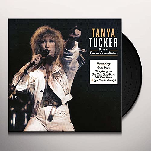 Tanya Tucker - Live at Church Street Station - Import Vinyl LP Record