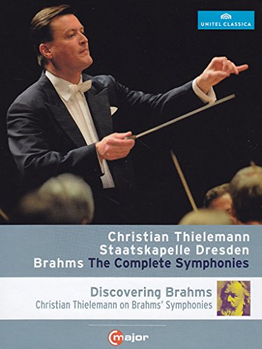 Brahms (1833-1897) - Complete Symphonies : Thielemann / Staatskapelle Dresden (2BD) - Import 2 Blu-ray Disc