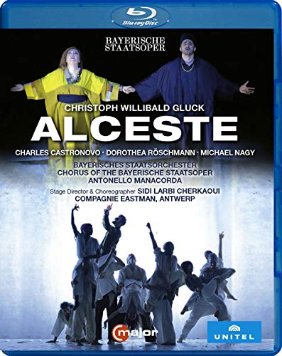 Gluck, Christoph Willibald (1714-1787) - Alceste : Cherkaoui, Manacorda / Bavarian State Opera, Castronovo, Roschmann, M.Nagy, etc (2019 Stereo) - Import Blu-ray Disc