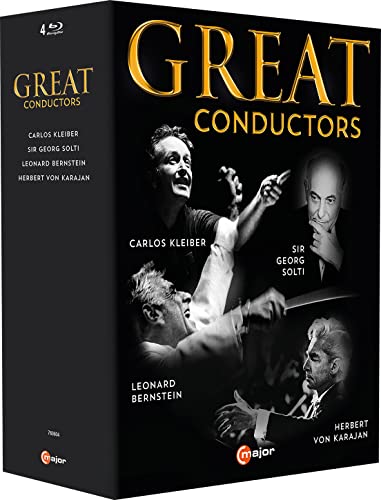 Various - Great Conductors - Import 4 Blu-ray Disc Box