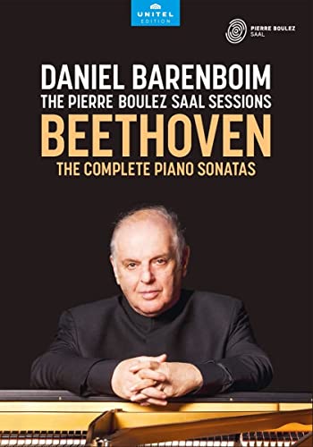 Beethoven (1770-1827) - Complete Piano Sonatas : Daniel Barenboim (2020)+Masterclass (8DVD) - Import 8 DVD Box