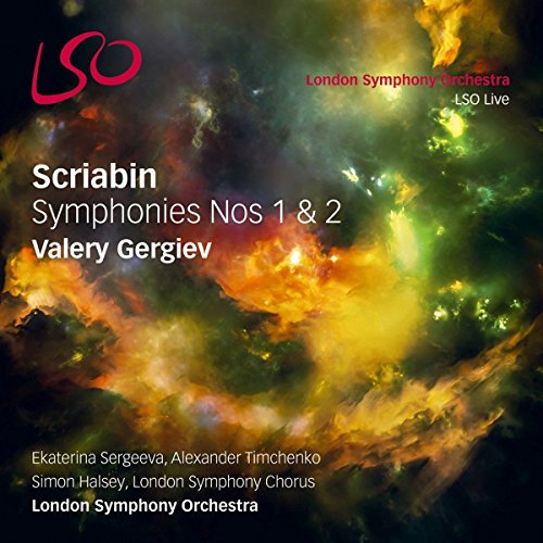 Scriabin (1872-1915) - Symphonies Nos.1, 2 : Gergiev / London Symphony Orchestra & Choir, Sergeyeva, Timchenko (Hybrid) - Import 2 SACD Hybrid