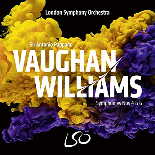 Vaughan Williams (1872-1958) - Symphonies Nos.4, 6 : Antonio Pappano / London Symphony Orchestra - Import SACD Hybrid