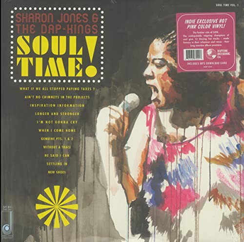 Sharon Jones & The Dap-Kings - Soul Time!<Pink Vinyl> - Import LP Record