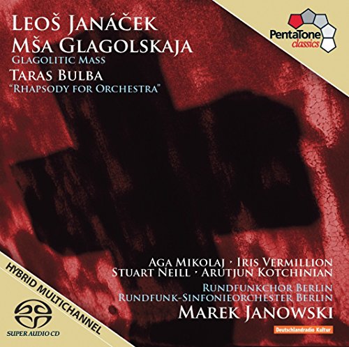 Janacek (1854-1928) - Glagolitic Mass, Taras Bulba : Janowski / Rundfunk-Sinfonieorchester Berlin, Mikolaj, Vermillion, Neill, Kotchinian (Hybrid) - Import SACD Hybrid