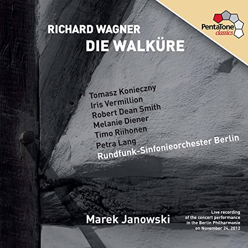 Wagner (1813-1883) - Die Walkure : Janowski / Berlin Radio Symphony Orchestra, Konieczny, Vermillion, R.D.Smith, Diener, etc (2012 Stereo)(4SACD) - Import 4 SACD Hybrid