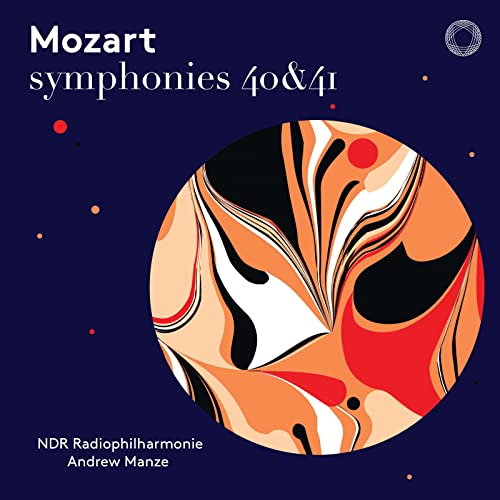 Mozart (1756-1791) - Symphonies Nos.40, 41 : Andrew Manze / Hanover NDR Philharmonic (Hybrid) - Import Digipak SACD Hybrid