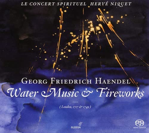 Handel (1685-1759) - Water Music, Royal Fireworks : Niquet / Le Concert Spirituel - Import SACD Hybrid