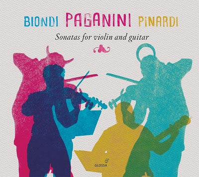 Paganini (1782-1840) - Sonatas for Violin & Guitar : Fabio Biondi(Vn)Pinardi(G) - Import CD
