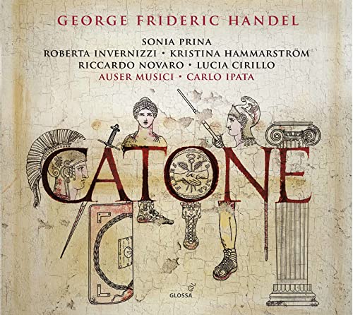 Handel (1685-1759) - Catone : Carlo Ipata / Auser Musici, Prina, Invernizzi, Hammarstrom, Novaro, Cirillo (2016 Stereo)(2CD) - Import 2 CD