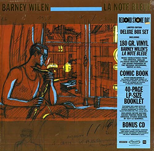 Barney Wilen - La Note Bleue - Import 180g Vinyl LP+CD+Comic book Limited Edition