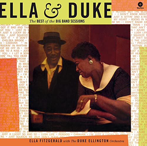 Ella Fitzgerald 、 Duke Ellington - The Best Of The Big Band Sessions<Blue Vinyl> - Import LP Record Limited Edition