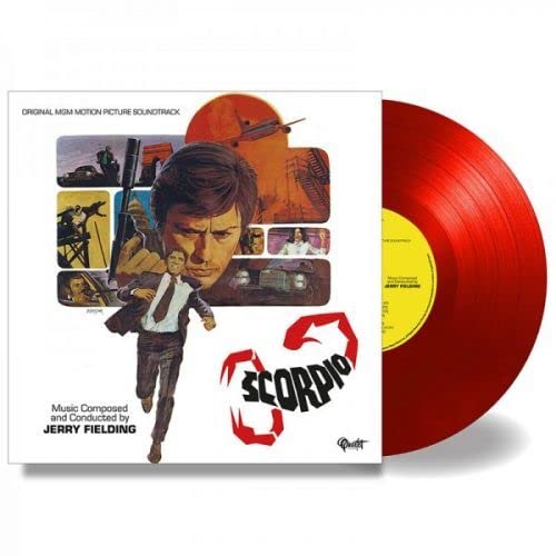 Jerry Fielding - Scorpio<Transparent Red Vinyl> - Import LP Record Limited Edition