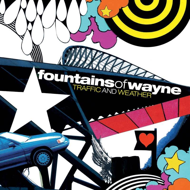 Fountains Of Wayne - Traffic And Weather - Import Gold With Black Swirl Vinyl LP Record