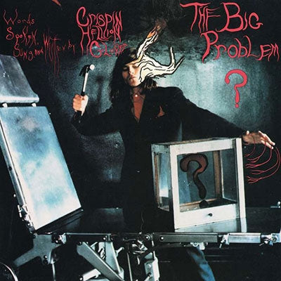 Crispin Hellion Glover - The Big Problem ≠ The Solution. The Solution=Let It Be<Blue-Green & Crimson Clowny Clown Splatter Vinyl> - Import LP Record