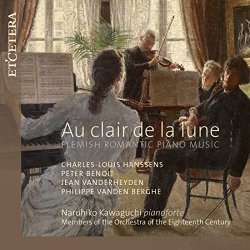Naruhiko Kawaguchi - Au Clair De La Lune: Flemish Romantic Piano Music - Import CD