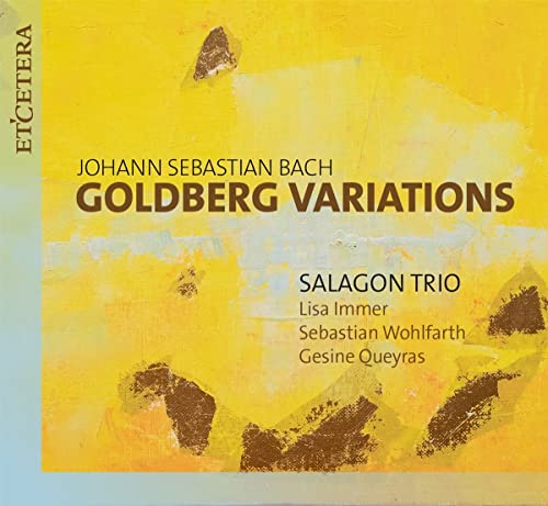 Bach (1685-1750) - (String Trio)goldberg Variations: Salagon Trio - Import CD