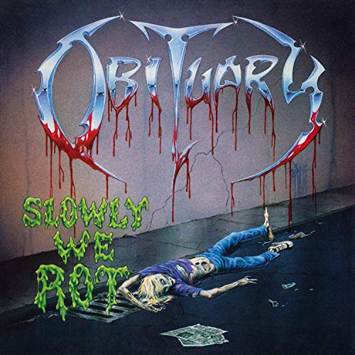 Obituary - Slowly We Rot - Import LP Record