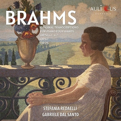 Brahms (1833-1897) - (Piano Duo)string Quartet, 1, 2, 3, Piano Quartet, 1, : Redaelli Dal Santo - Import 2 CD