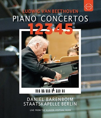 Beethoven (1770-1827) - Complete Piano Concertos : Daniel Barenboim(P)/ Staatskapelle Berlin (2007) - Import Blu-ray Disc