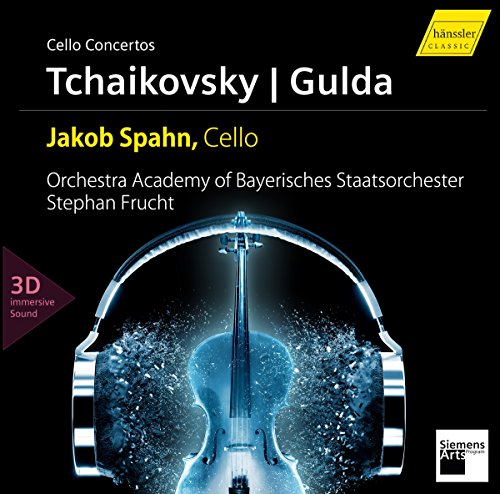 Gulda, Friedrich (1930-2000) - Gulda Cello Concerto, Tchaikovsky Rococo Variations : Jakob Spahn(Vc)Stephan Frucht / Orchestra Academy of the Bayerisches Staatsorchester - Import Digipak CD + Blu-ray Audio
