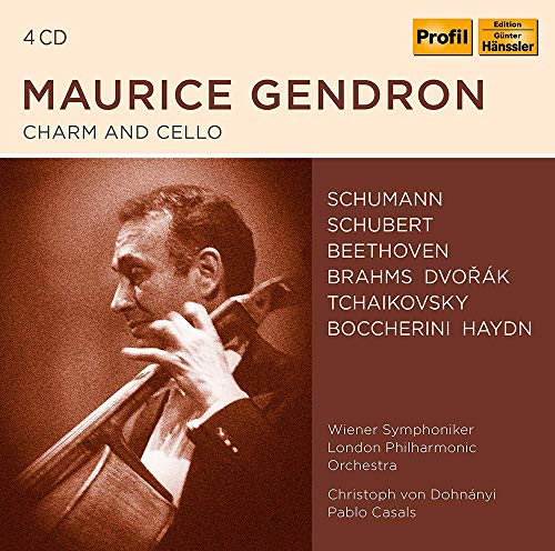 GENDRON,MAURICE - Charm & Cello - Import 4 CD Box