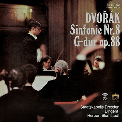 Herbert von Karajan, Staatskapelle Dresden - Dvořák: Symphony No. 8, Mozart: Divertimenti, Adagio and Fugue (Tower Records Limited Edition) - Import SACD Hybrid