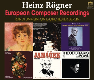 Heinz Reger - Heinz Rogner : European Composer Recordings (5CD) - Import 5 CD