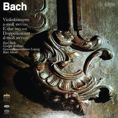 J. S. Bach / Beethoven / Brahms - Violinkonzerte A-moll, E-dur, D-moll / Romanze G-dur, F-dur / Masur, Bongartz: Lgo - Import SACD Hybrid