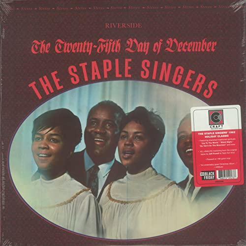 The Staple Singers - The Twenty-Fifth Day Of December - Import LP Record