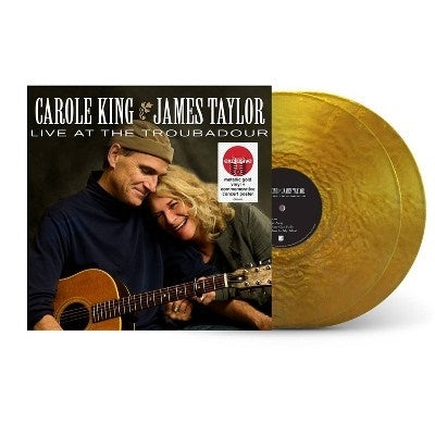 Carole King 、 James Taylor - Live At The Troubadour<Metallic Gold Vinyl> - Import LP Record