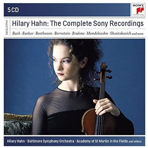 V/C - Hilary Hahn - The Complete Sony Reco Rdings - Import 5 CD Box