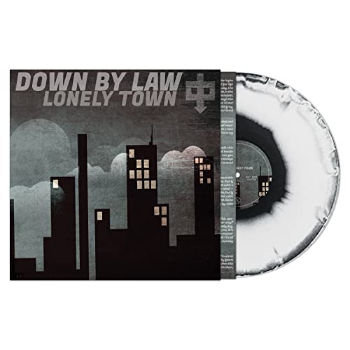 Down By Law - Lonely Town<Black & White Haze Vinyl> - Import LP Record