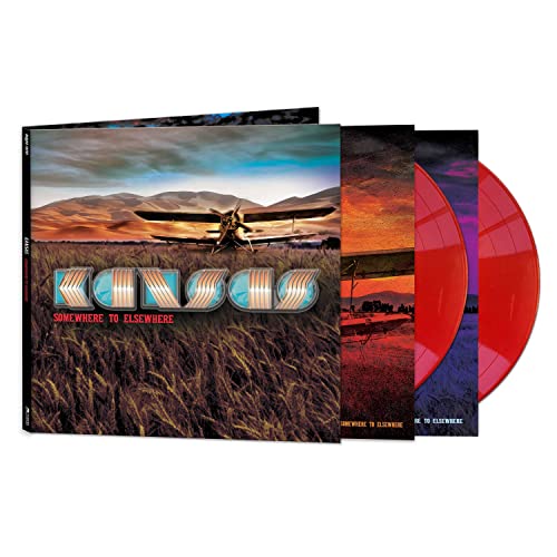 Kansas - Somewhere to Elsewhere<Red Vinyl> - Import Vinyl LP Record Limited Edition