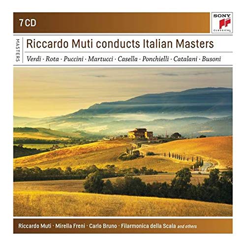 Riccardo Muti, La Scala Philharmonic Orchestra of Milan - Riccardo Muti / La Scala Philharmonic : Conducts Italian Masters (7CD) - Import 7 CD Box