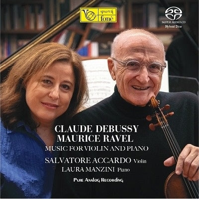 Debussy / Ravel - Works For Violin & Piano : Accardo(Vn)Manzini(P)(Hybrid)(Analog Master) - Import SACD Hybrid