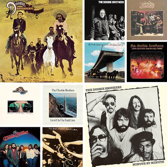 The Doobie Brothers  10 albums, nine studio albums and one live album, released on Warner Records between 1971 and 1983, are now available in a paper-jacket collection~MQA-CD/UHQCD edition!