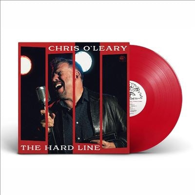 Chris O'Leary - The Hard Line - Import Translucent Red Vinyl LP Record