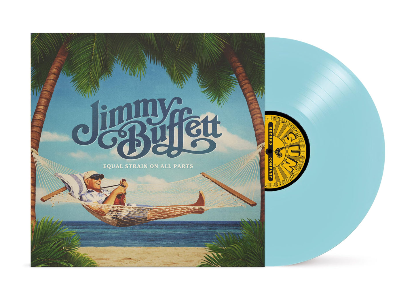 Jimmy Buffett - Equal Strain on All Parts - Import Blue Vinyl 2 Vinyl Record