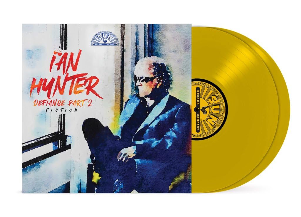 Ian Hunter - Defiance Part 2: Fiction - Import Yellow Vinyl 2 Vinyl Record Limited Edition