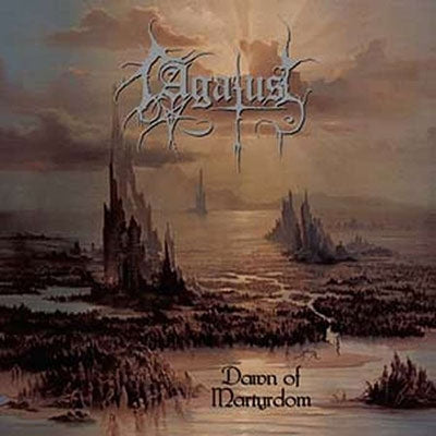 Agatus - Dawn Of Martyrdom - Import Beer & Gold Swirl with Purple & Pink Splatter Vinyl LP Record Limited Edition