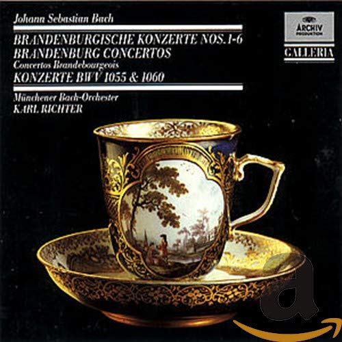 Bach (1685-1750) - Brandenburg Concertos Nos.1-6 : Karl Richter / Munich Bach Orchestra (2CD) - Import 2 CD