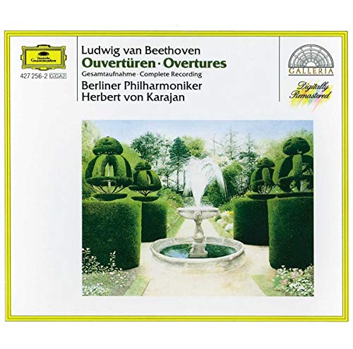 Ludwig van Beethoven - Beethoven: Overtures -Egmont, Coriolan, Leonore, etc / Herbert von Karajan(cond), BPO - Import 2 CD